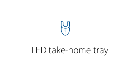 LED take home tray